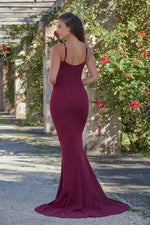Naomi Corset Gown - Mulberry