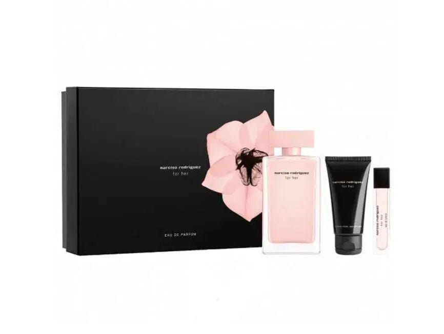 Narciso Rodriguez For Her Eau De Parfum (3pc Gift Set) - By Baano