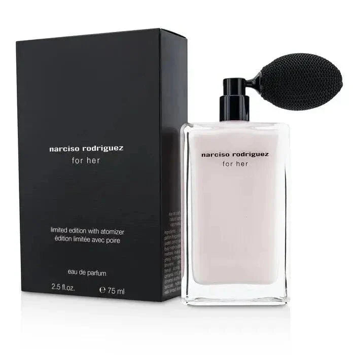 Narciso Rodriguez For Her Limited Edition With Atomizer 2.5 oz EDP Spray - By Baano