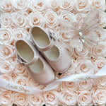 Natalie- Light Pink Patent Leather Mary Jane Shoes