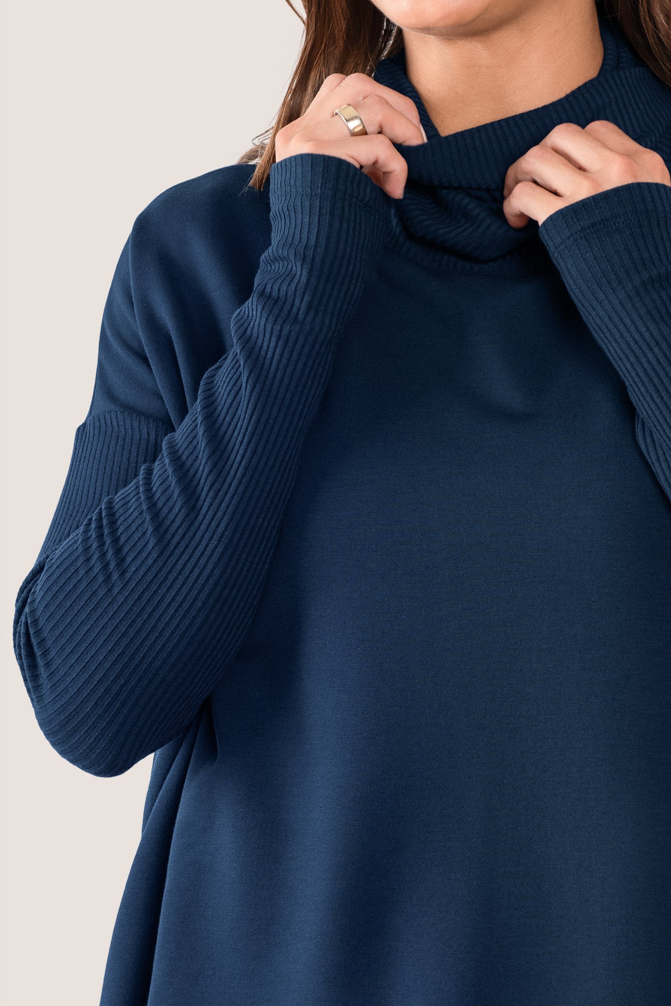 Light Hug® Turtleneck Top