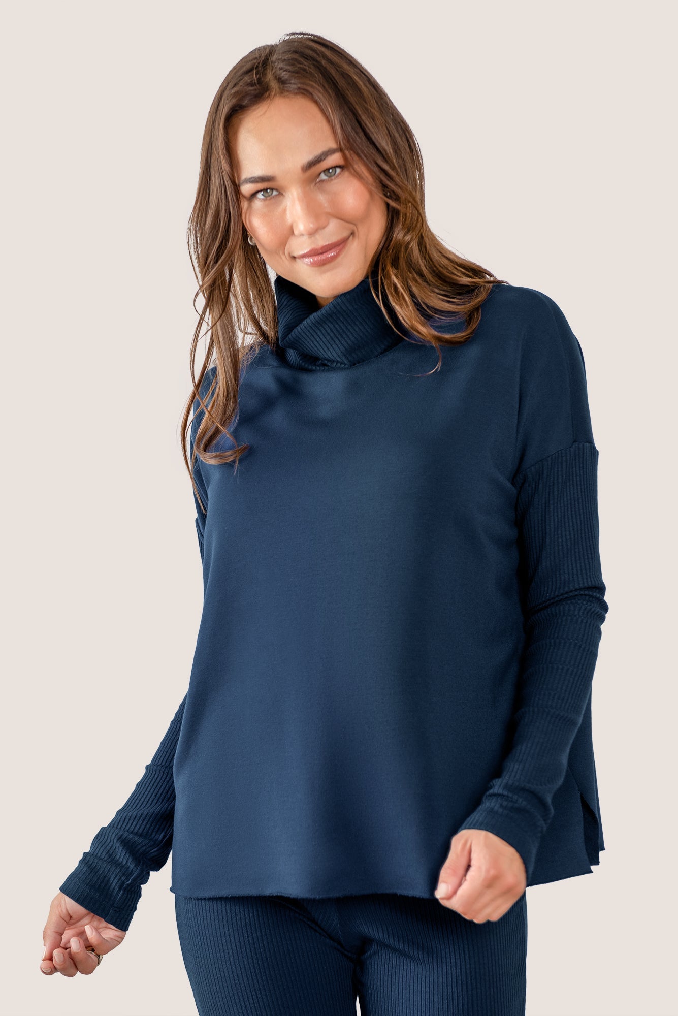 Light Hug® Turtleneck Top