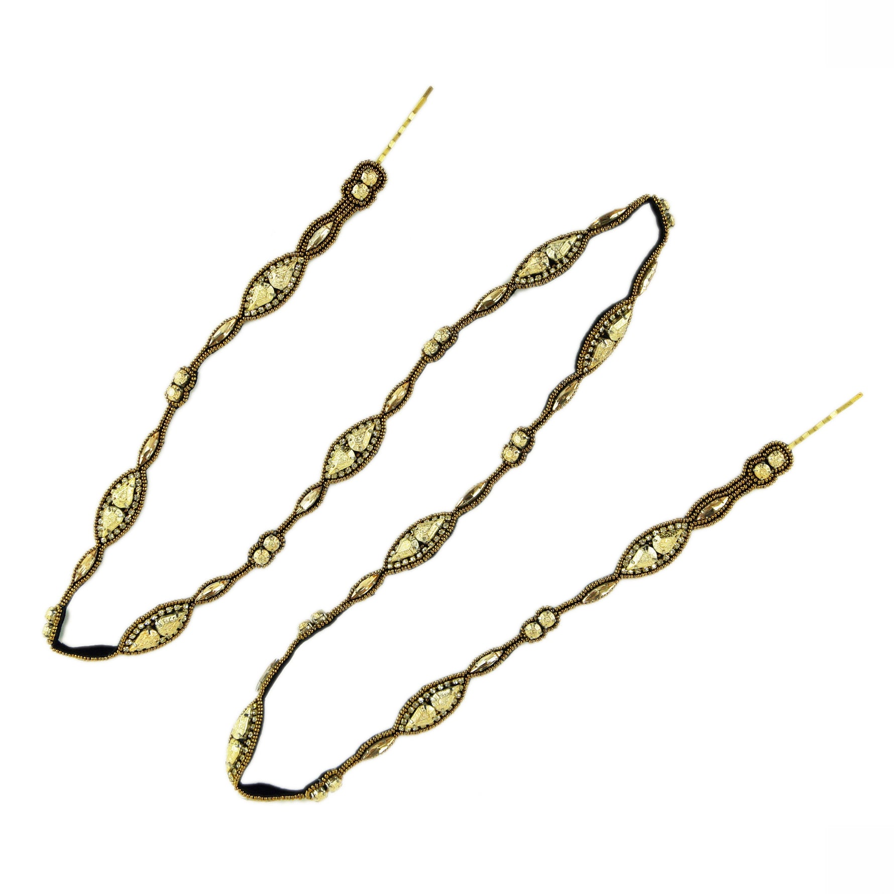 Nevaeh - Gold Wrap Around Band