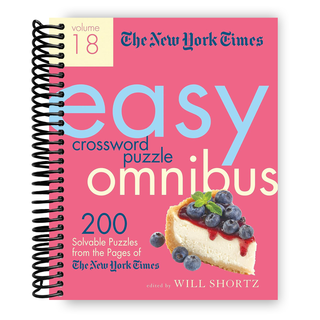 New York Times Easy Crossword Puzzle Omnibus: Volume 18 (Spiral Bound) - By Baano