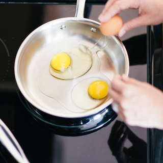 7 Inch Stainless Steel  Fry Pan - By Baano