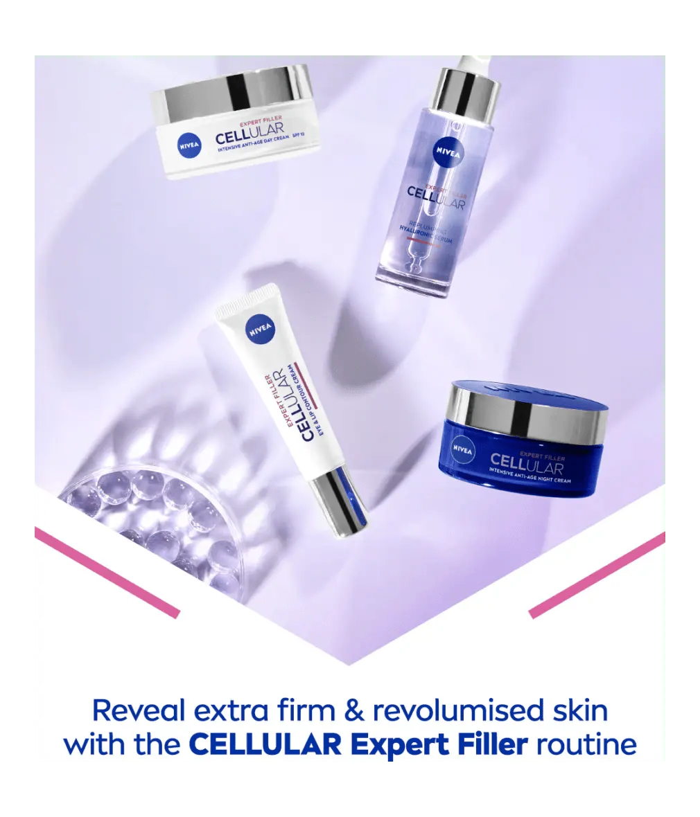 Nivea Cellular Expert Filler Firming Day Face Cream SPF 30 50 ml / 1.7 fl oz - By Baano