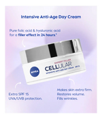 Nivea Cellular Expert Filler Firming Day Face Cream SPF 30 50 ml / 1.7 fl oz - 2 Pack - By Baano