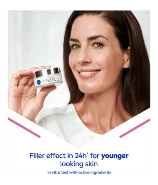 Nivea Cellular Expert Filler Firming Day Face Cream SPF 30 50 ml / 1.7 fl oz - 2 Pack