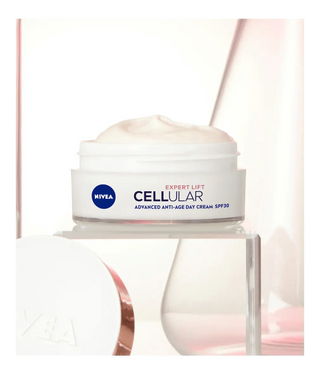 Nivea Cellular Expert Lift Pure Bakuchiol + HA Anti-Age Day Cream SPF30 50ml - 3 Pack