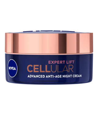 Nivea Cellular Expert Lift Pure Bakuchiol + HA Anti-Age Night Face Cream 50ml / 1.7 fl oz - 2 Pack