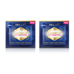 Nivea Luminous 630 Anti Dark Spot Night Cream  50ml / 1.7 fl oz - 2 Pack Chivela