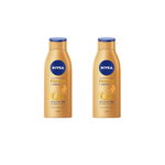 Nivea Q10 Gradual Tan Body Moisturiser Fair to Medium 200ml / 6.8 fl oz - 2 Pack - By Baano