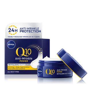 Nivea Q10 Power Anti-Wrinkle + Firming Night Cream 50ml / 1.7 fl oz