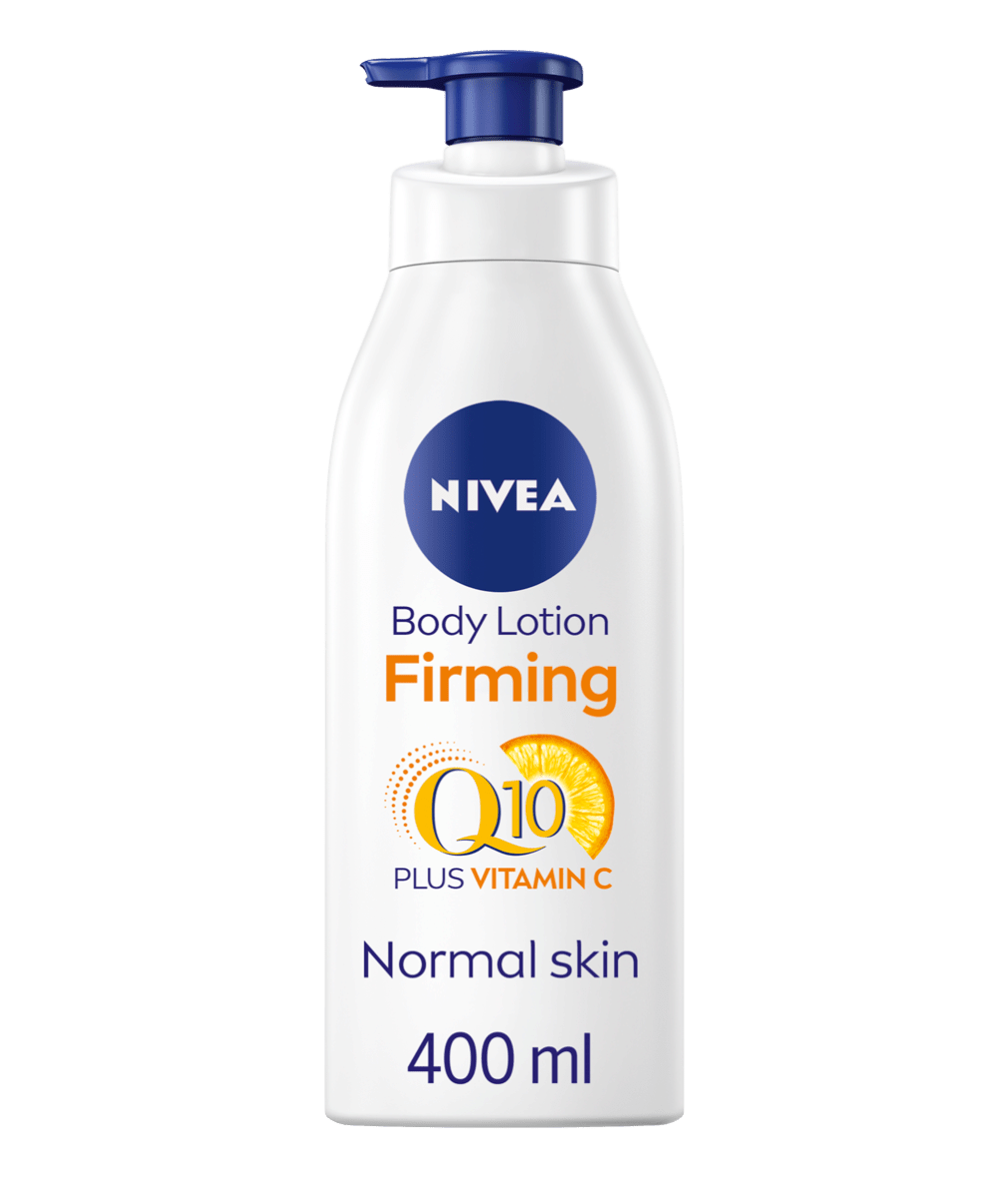 Nivea Q10 + Vitamin C Firming Body Lotion for Normal Skin 400ml / 13.5 fl oz Chivela
