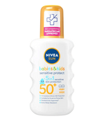 Nivea Sun Kids Sensitive Protect SPF 50+ Sun Lotion Spray 200ml / 6.8 fl.oz Chivela