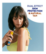 Nivea Sun Protect & Bronze Tan Activating Sun Cream Spray SPF50 200ml / 6.8 fl.oz - By Baano