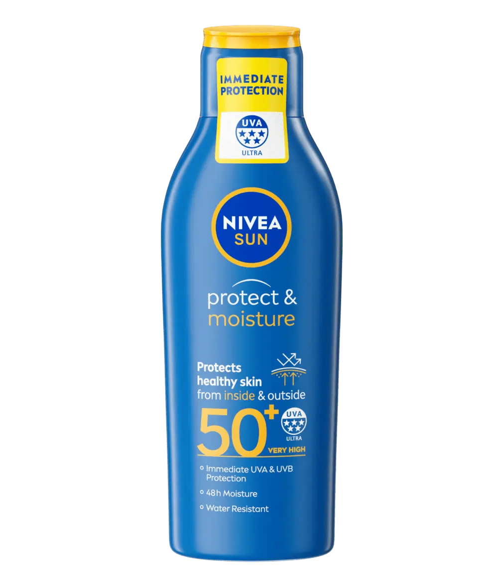 Nivea Sun Protect & Moisture Sun Cream Lotion SPF50+ 200ml / 6.8 fl.oz Chivela