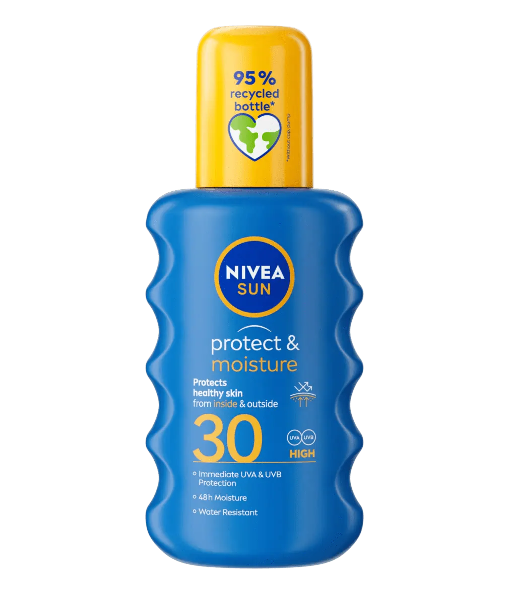 Nivea Sun Protect & Moisture Sun Cream Spray SPF30 200ml / 6.8 fl.oz - By Baano