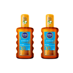 Nivea Sun Tan Activating Oil SPF30 Protect&Bronze 200ml / 6.8 fl.oz - 2 Pack Chivela