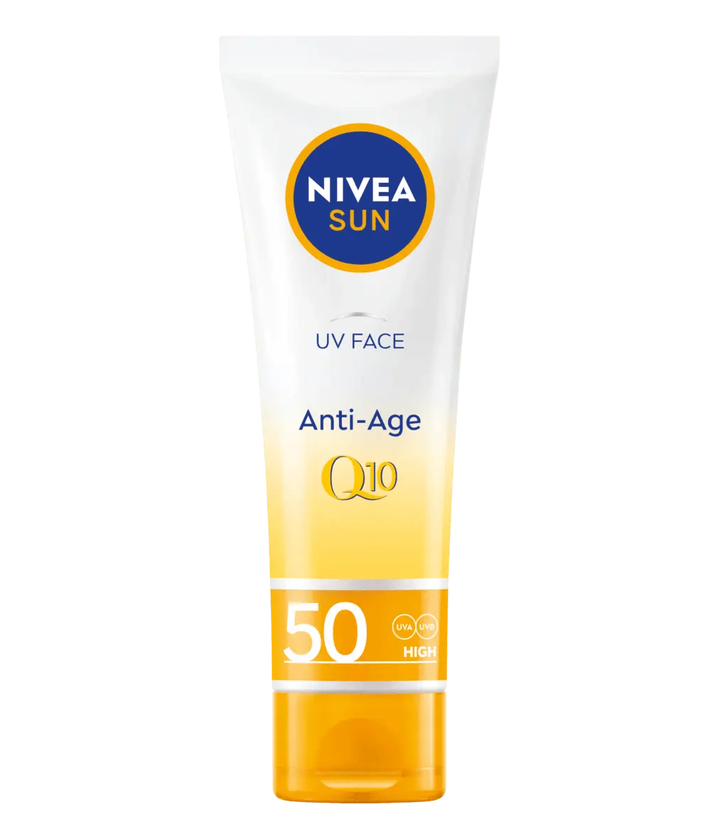 Nivea Sun UV Face Q10 Anti-Age Sun Cream SPF50 50ml / 1.7 fl oz - By Baano