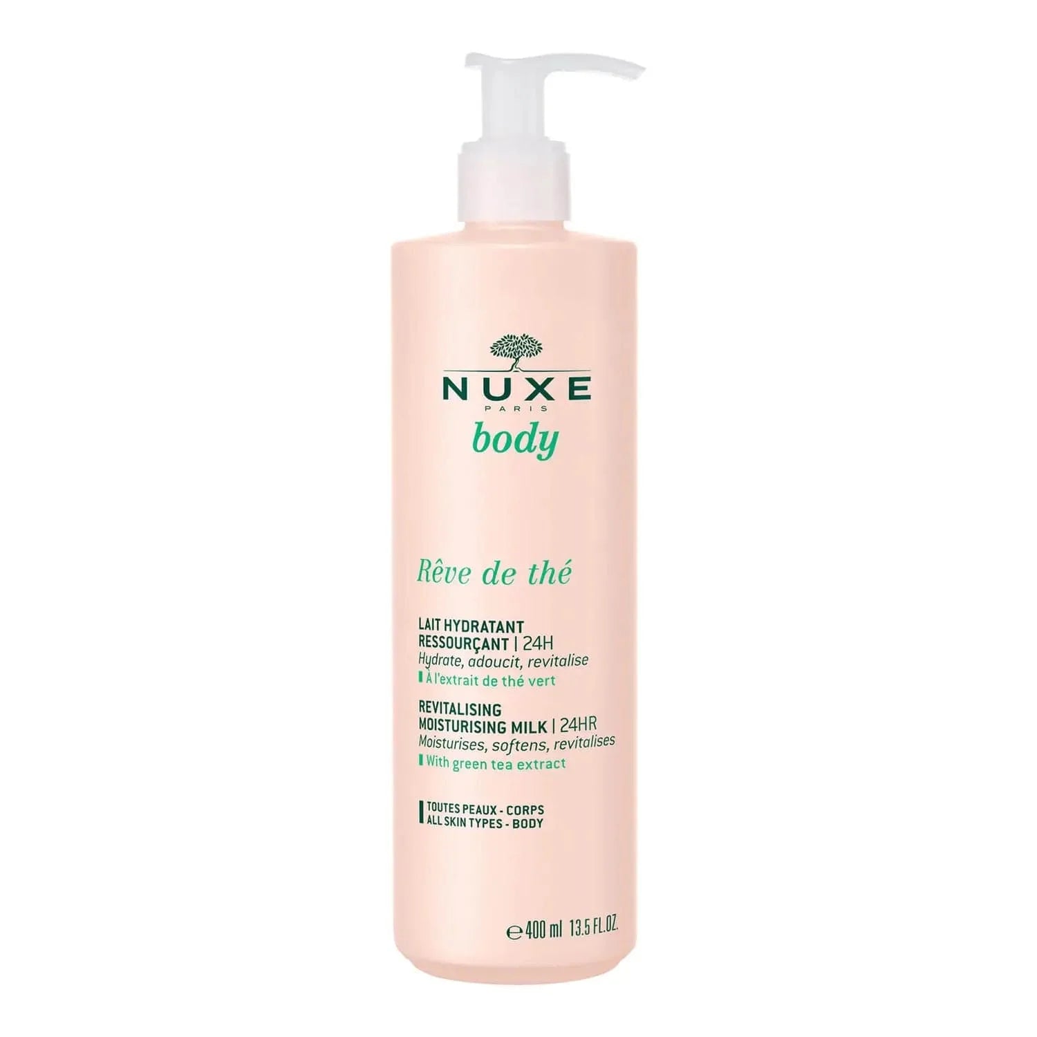 Nuxe Body Reve De The Revitalising Moisturising Milk 400 ml - By Baano