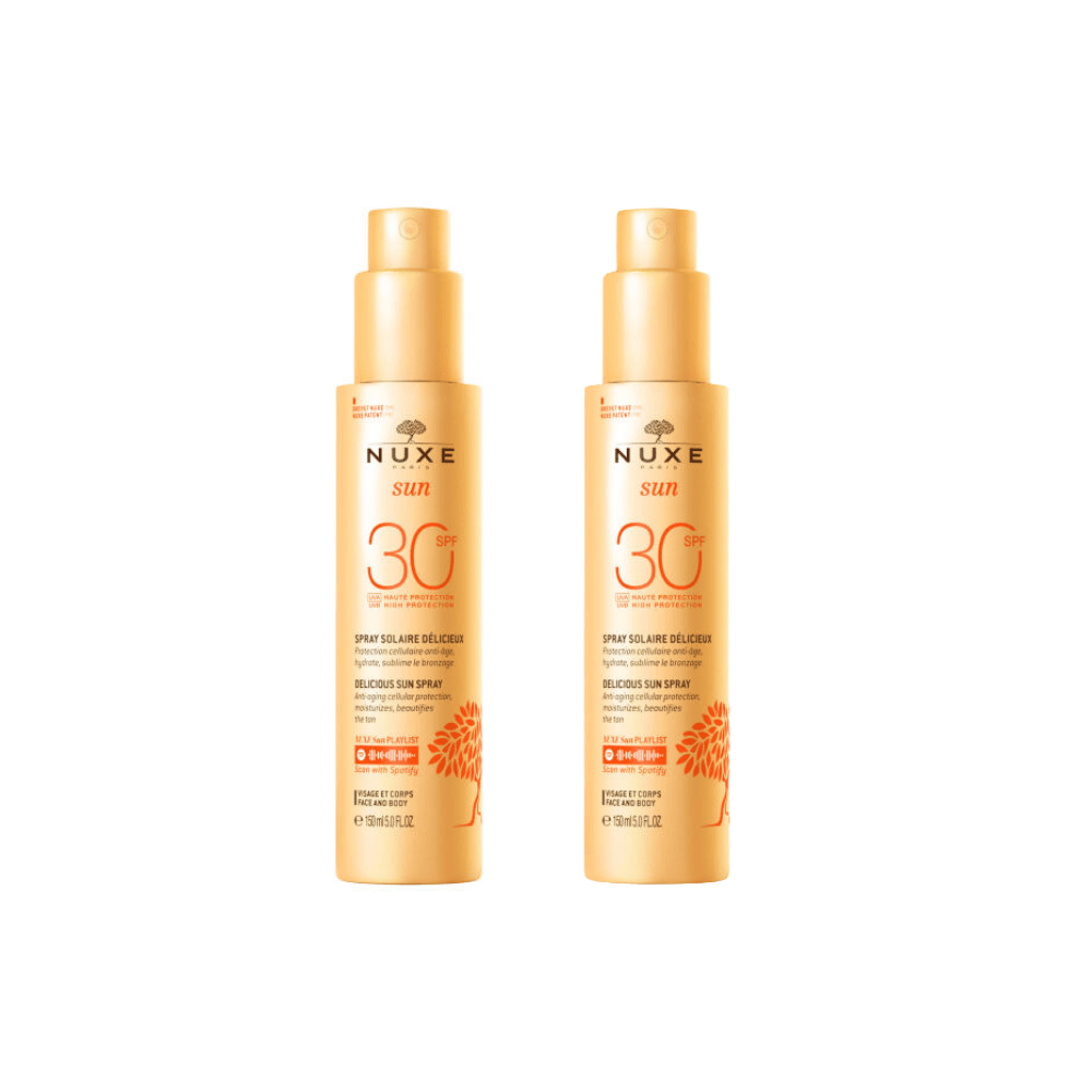 Nuxe Delicious Sun Spray High Protection Spf30 150 ml 2 Pack - By Baano