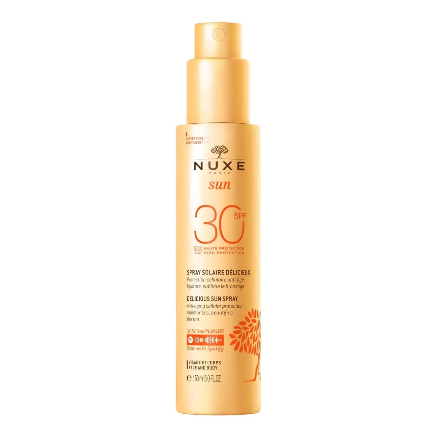 Nuxe Delicious Sun Spray High Protection Spf30 150 ml - By Baano
