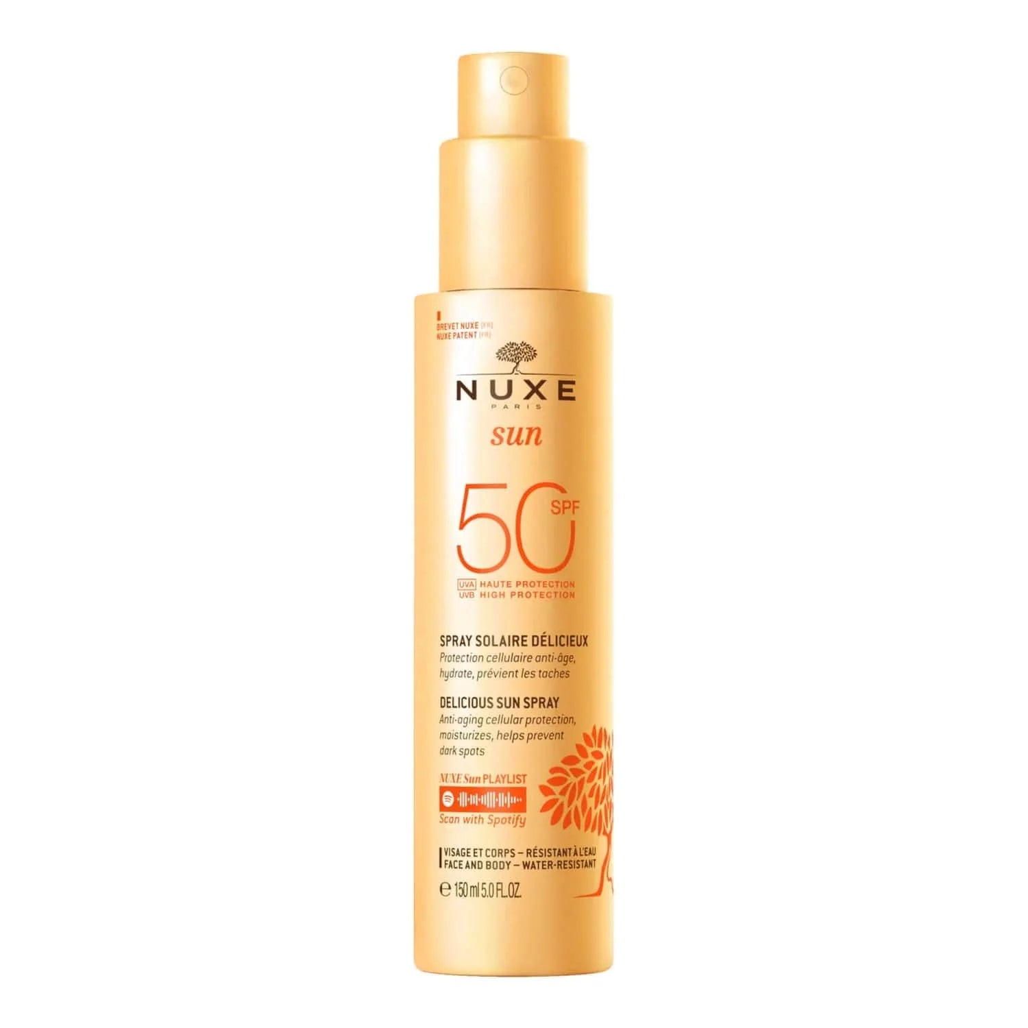 Nuxe Delicious Sun Spray High Protection Spf50 150 ml - By Baano