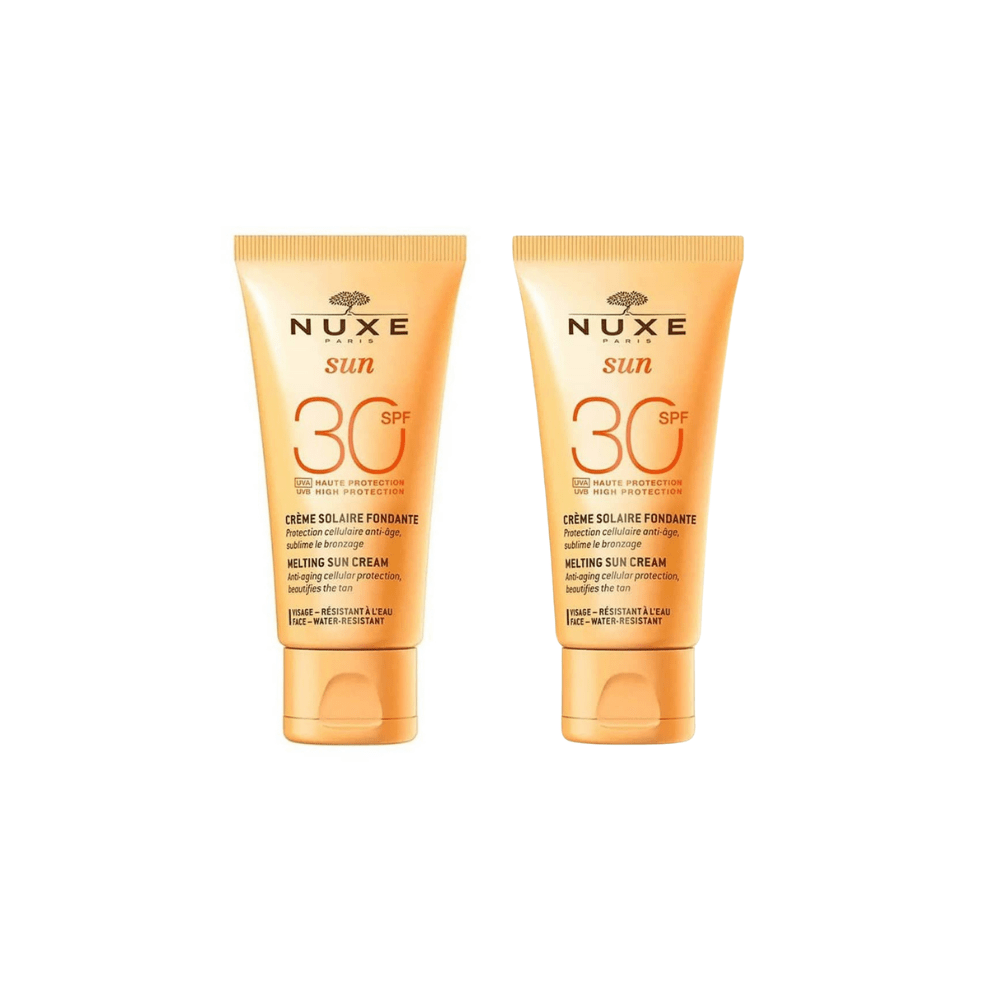 Nuxe Sun Melting Sun Cream For Face Spf30 50ml 2 Pack Chivela