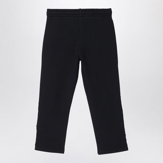 Black Cotton Jogging Trousers - By Baano