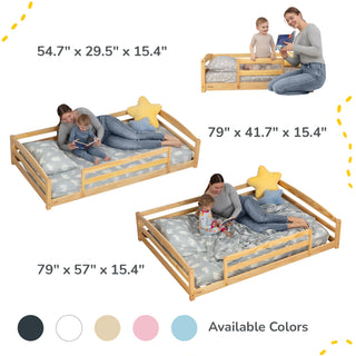 Floor Bed - Crib Size - By Baano