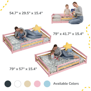 Floor Bed - Crib Size - By Baano