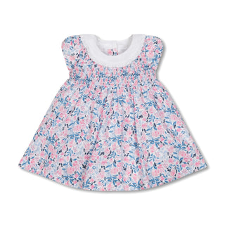 Linen Ruffle Collar Dress - Glamourous Grace
