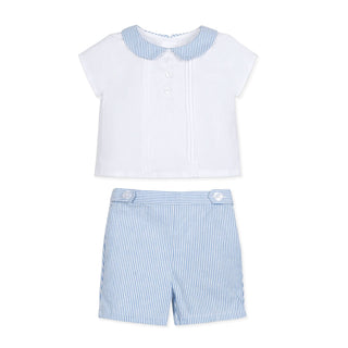 Peter Pan Shirt and Short Set - Glamourous Grace