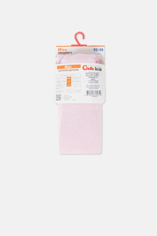 Conte-Kids Cotton Tights Miss 616 - Mesh Pattern - By Baano