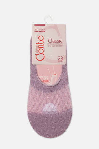 Footlets Conte Classic - 236 Made of Viscose with Lurex - By Baano