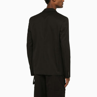 Classic Black Wool Blazer - By Baano