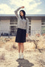 WHT/ BLK PLAID