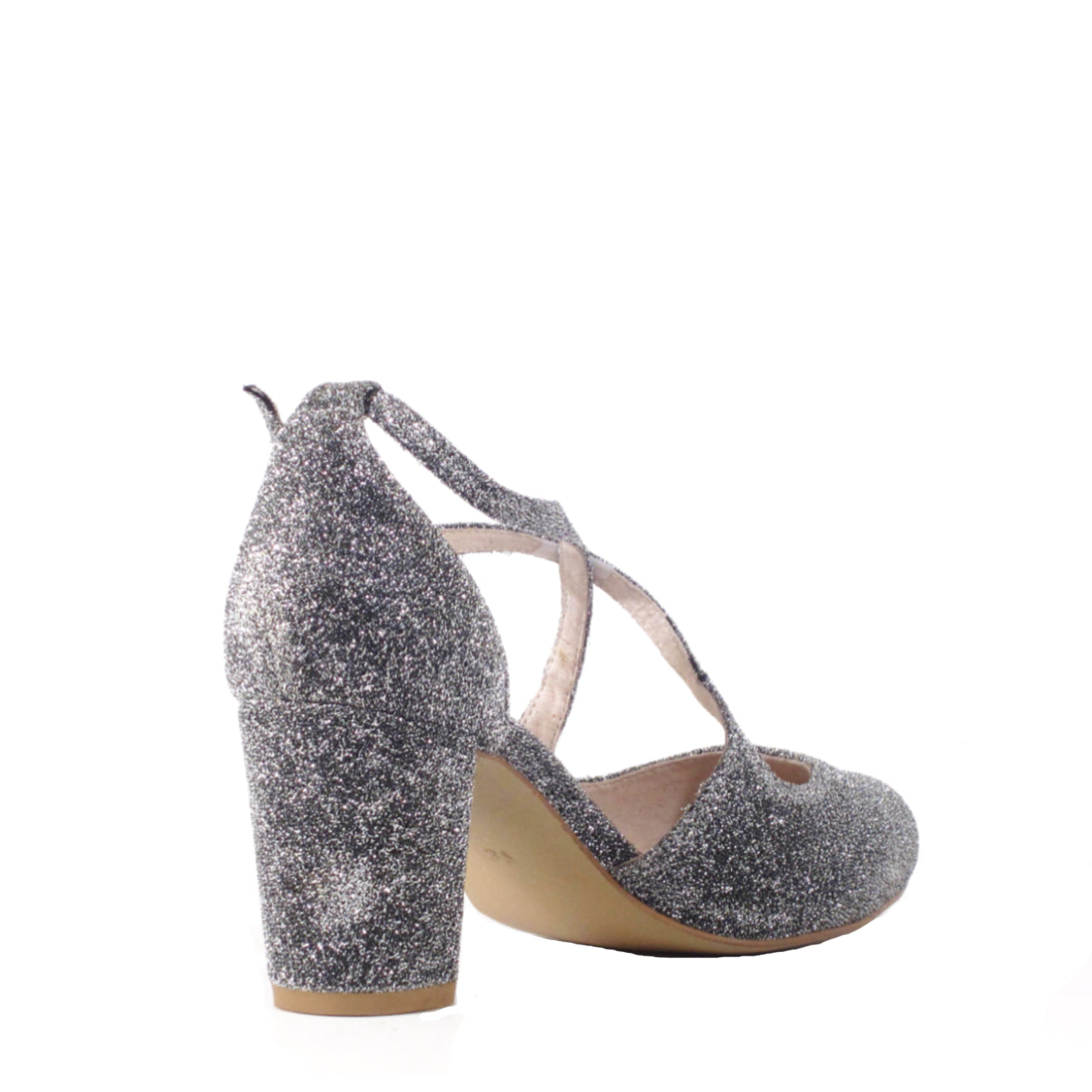Oren Glitter Mary Jane Heels