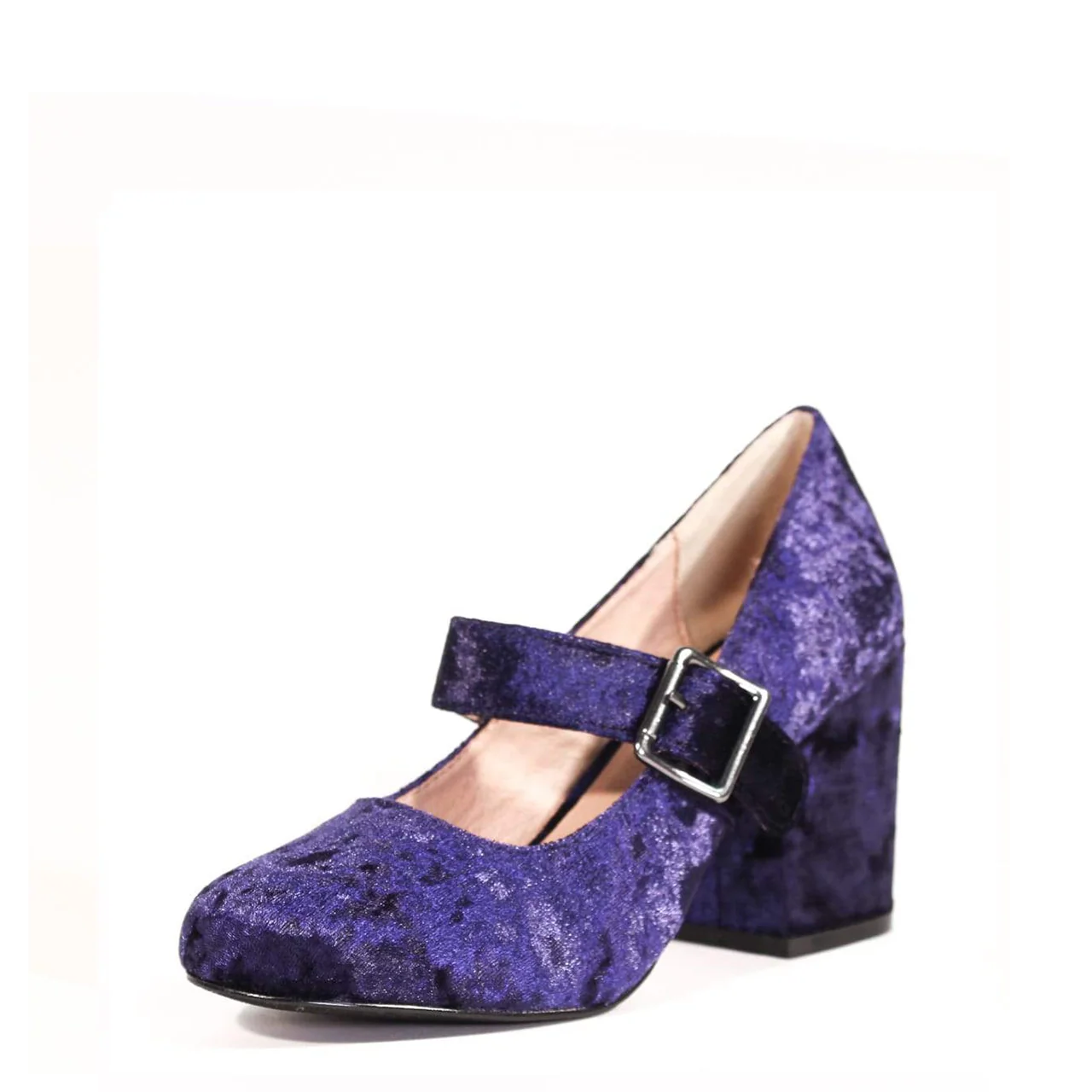 Oksana Velvet Mary Jane Heels