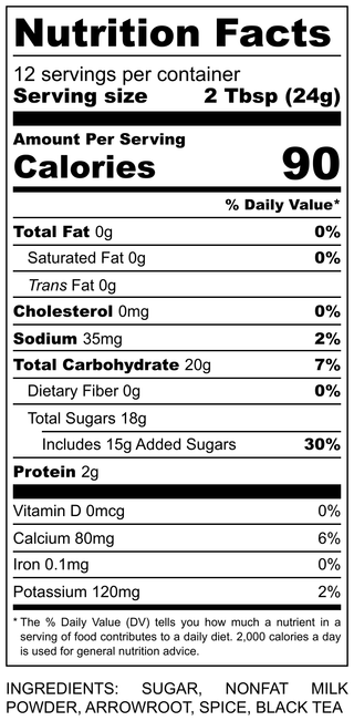 Old Town Chai Tea Latte - Pumpkin Spice