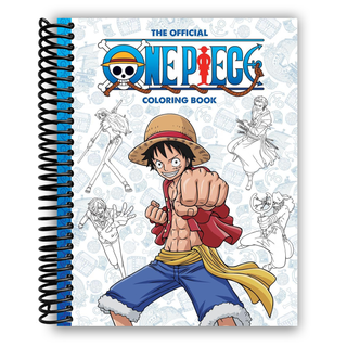 One Piece: The Official Coloring Book (Spiral Bound) - By Baano