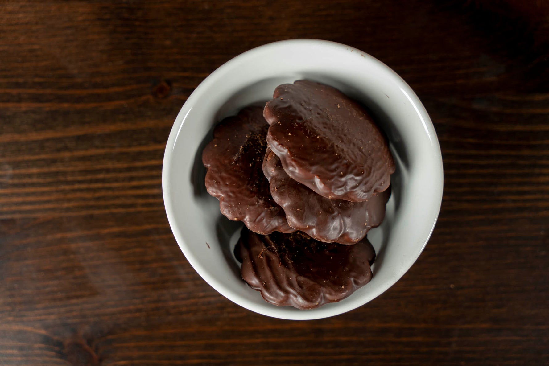 Mint Chocolate Tea Cookies - No Gluten