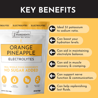 Orange Pineapple Electrolytes - By Baano