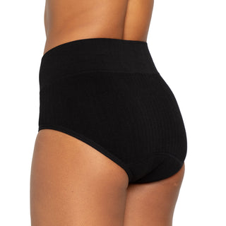 The High Waisted Period. in Sporty Stretch For Heavy Flows