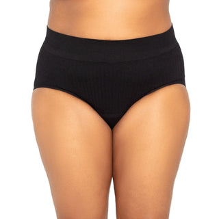 The High Waisted Period. in Sporty Stretch For Heavy Flows - Glamourous Grace