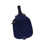 Pickleball HydroSling Bag with Removable Racquet Cover- Navy Matte with Stripe