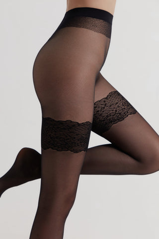 Fantasy Tights Conte Plaisir - Stockings Imitation - By Baano