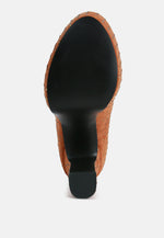 Poppins Glinting Platform High Pumps