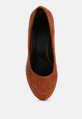 Poppins Glinting Platform High Pumps